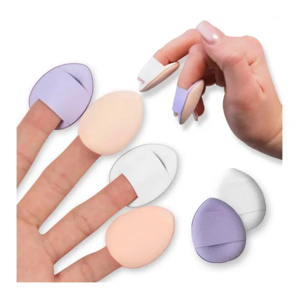 Mini prstová hubka na make-up - 2 ks v akcii
