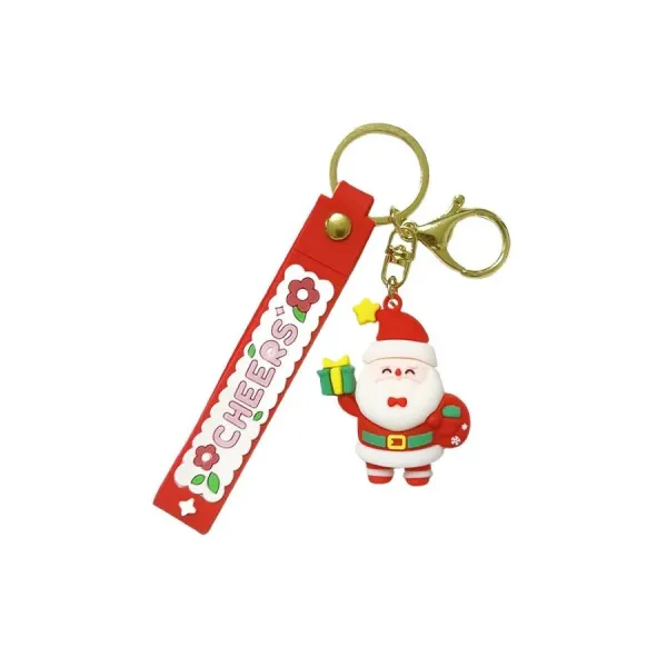 Vianočný prívesok so Santa Clausom v akcii