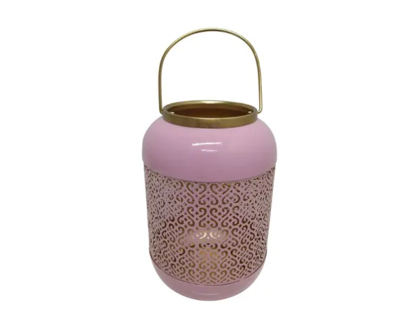 Candle lampáš ružový 27 cm