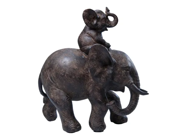 Elefant Dumbo Uno dekorácia hnedá