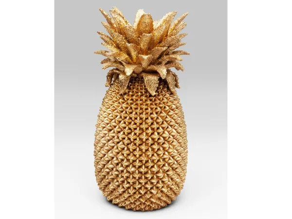 Pineapple váza zlatá