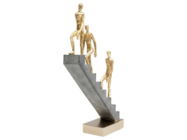 Ascent dekorácia čierna/zlatá