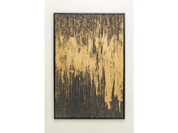 Abstract obraz čierny 80x120