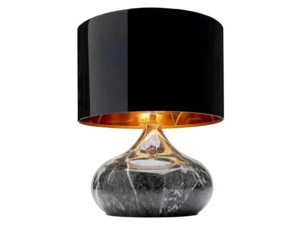 Mamo Deluxe stolová lampa sivá 38 cm