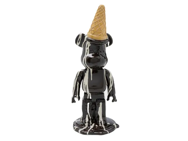 Gelato Bear dekorácia čierna 40 cm