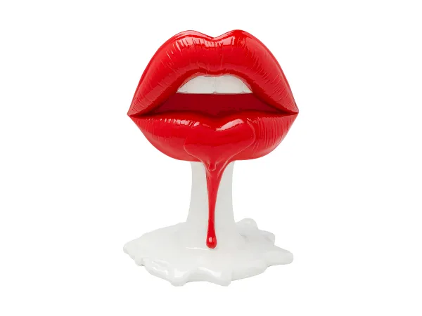 Hot Lips dekorácia červená 26 cm