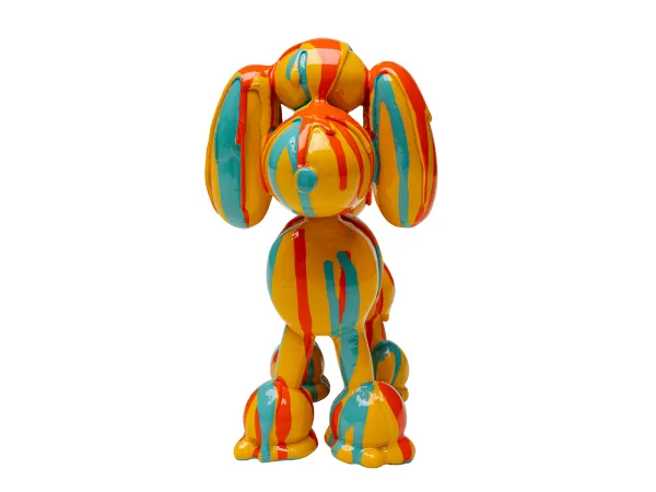 Dog Holi dekorácia viacfarebná