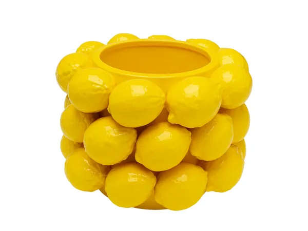 Lemon Juice váza žltá 19 cm