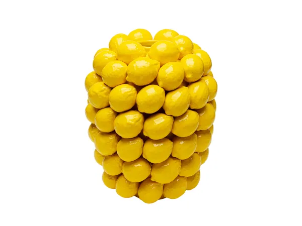 Lemon Juice váza žltá 40 cm