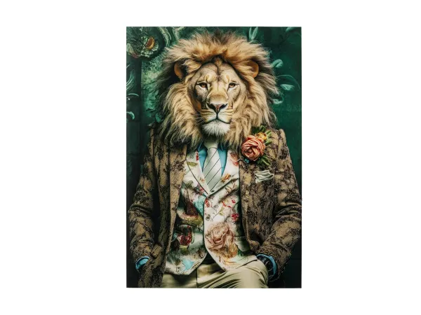 Mister Lion obraz viacfarebný 150x100 cm