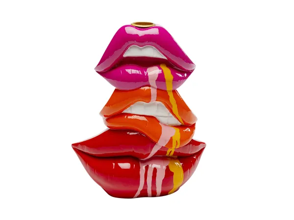 Lips svietnik červený 17 cm