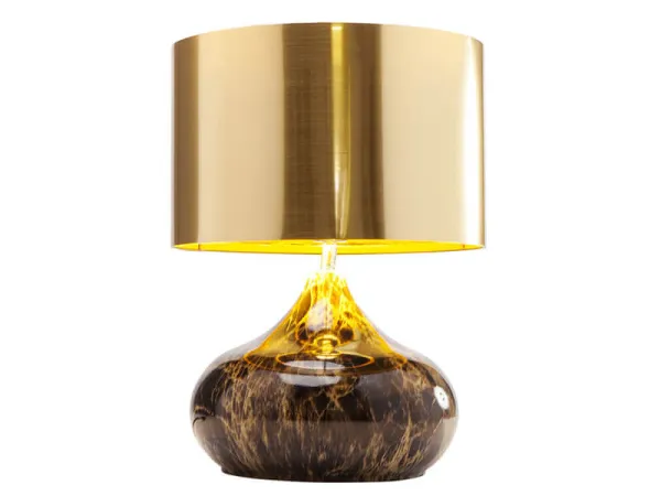 Mamo Deluxe lampa zlatá
