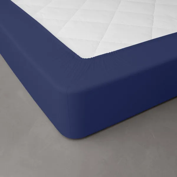 Jednofarebná napínacia plachta zn. Colombine® z džerseja s hĺbkou rohov 40 cm