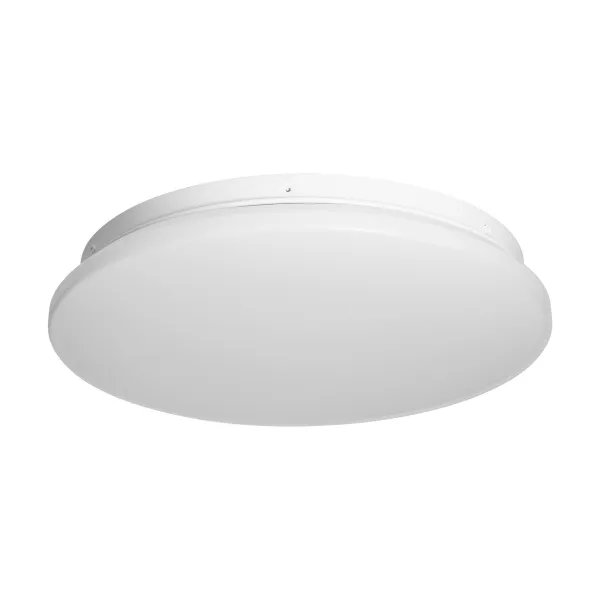 Stropné svietidlo SOPOT LED 12W, mikrovln. senz., IP20, 4000K, PVC, biele (ORNO)