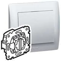 Prepínač dvojitý str. (5BSo) 10A/250V - prístroj Galea Life (Legrand)