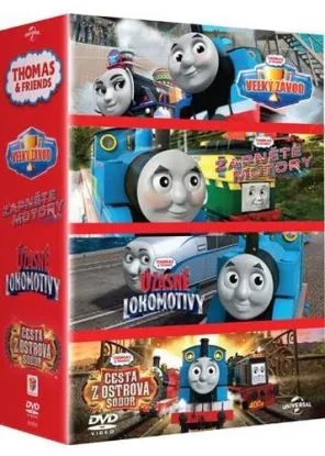 Mašinka Tomáš kolekce 4 filmů 4DVD