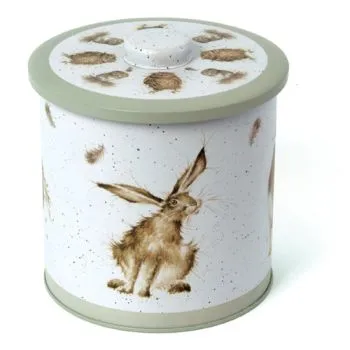 Plechová dóza na sušienky "Country Animal" Wrendale Designs – zajac