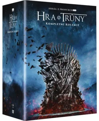 Hra o trůny kolekce 1.-8. série 38DVD