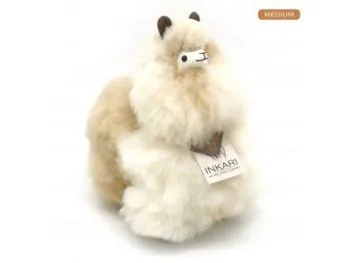 Plyšová hračka Alpaca MEDIUM – SAHARA - INKARI Alpaky