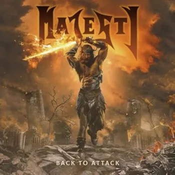 Majesty - Back To Attack (Red) LP - Majesty