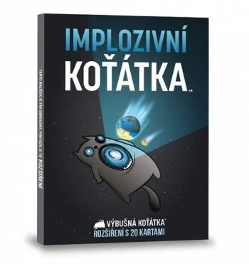 Hra Výbušná koťátka rozšíření: Implozivní koťátka (hra v češtine)