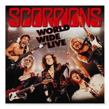 Scorpions - World Wide Live (Transparent Orange) 2LP - Scorpions