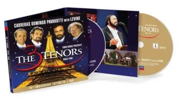 Pavarotti/Domingo/Carreras - The Three Tenors Paris '98 (25th Anniversary Edition) CD+DVD - Luciano Pavarotti, Placido Domingo, José Carreras
