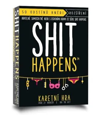 Hra Shit Happens: 50 odstínů hnědi (hra v češtine)