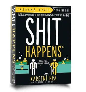 Hra Shit Happens: Zasraná práce (hra v češtine)
