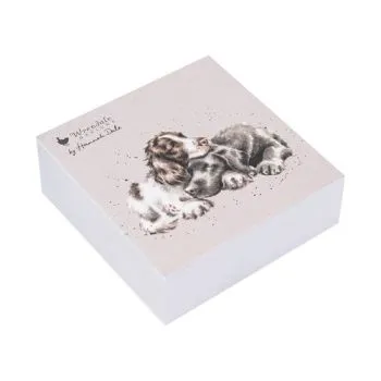Samolepiaci bloček "Growing Old Together" 250 listov Wrendale Designs - psíkovia