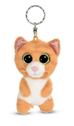 NICI Glubschis kľúčenka Mačka Tabbrey 9cm, GREEN - NICI