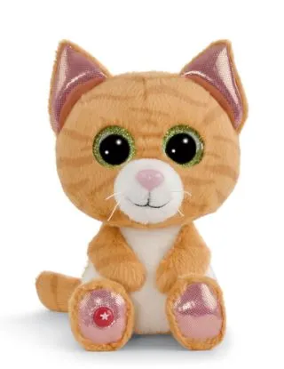 NICI Glubschis plyš Mačka Tabbrey 15cm, GREEN - NICI