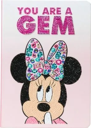 Zápisník Minnie Disney vykladanie z diamantov