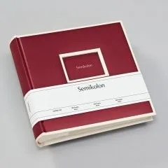 Fotoalbum Semikolon 200 Pockets burgundy