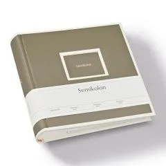 Fotoalbum Semikolon 200 Pockets fango