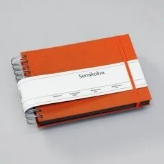 Fotoalbum Semikolon Mini Mucho black orange