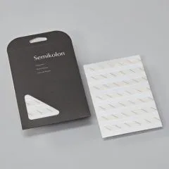 Samolepiace rohy na fotky Semikolon chamois, 252 kusov