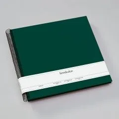 Fotoalbum Semikolon Spiral Economy Large black forest