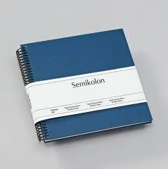 Fotoalbum Semikolon Spiral Piccolino cream marine