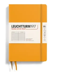 Zápisník LEUCHTTURM1917 Paperback (B6+) Rising Sun, 219 p., riadkovaný