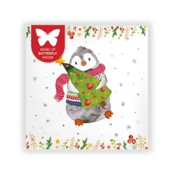 Blahoželanie s prekvapením Tučniak Cozywood