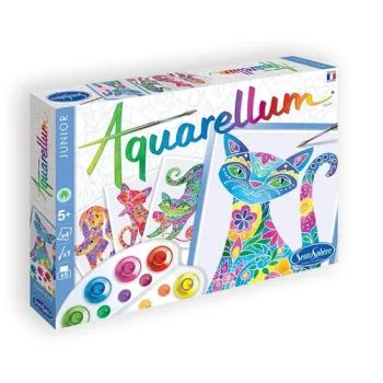 Aquarellum junior Mačky kvetinové - SentoSphére