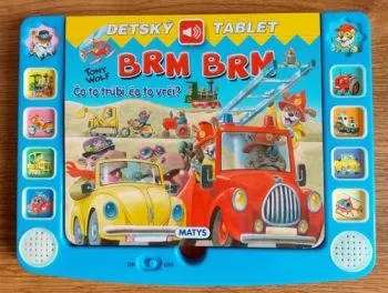 Detský tablet: Brm brm - Tony Wolf