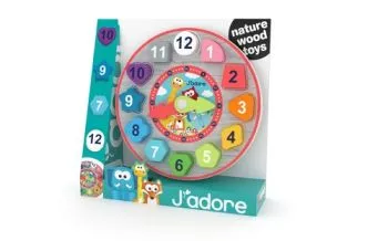 Vkladacie puzzle hodiny J’ADORE - J'ADORE