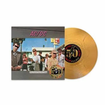 AC/DC - Dirty Deeds Done Dirt Cheap (50th Anniversary Gold Metallic) LP - AC/DC