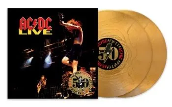 AC/DC - Live (50th Anniversary Gold Metallic) 2LP - AC/DC