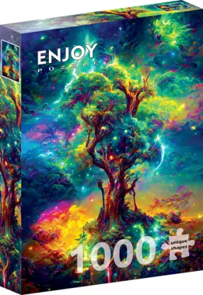Puzzle Kozmický strom života 1000 Enjoy