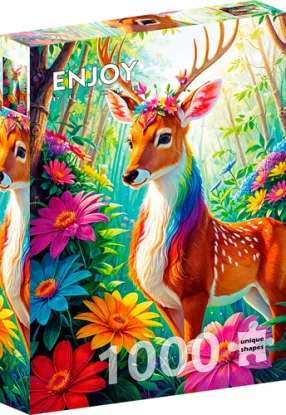 Puzzle Čarovný jeleň 1000 Enjoy