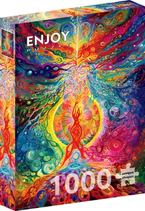 Puzzle Epicentrum dúhy 1000 Enjoy