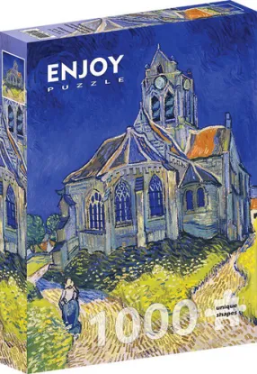 Puzzle Vincent Van Gogh: The Church in Auvers-sur-Oise 1000 Enjoy